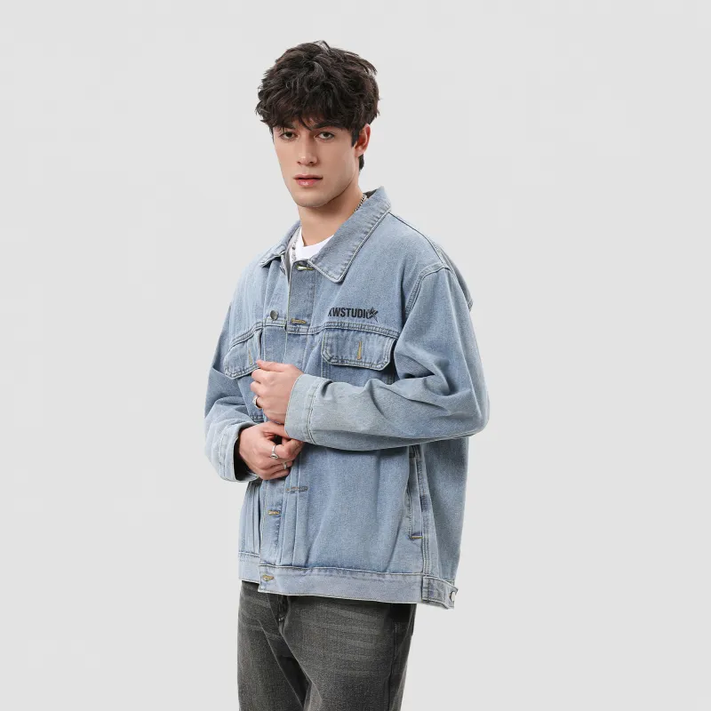 KW Denim Jackets Unisex-25