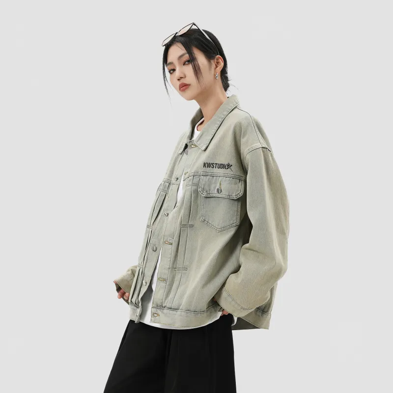 KW Denim Jackets Unisex-19