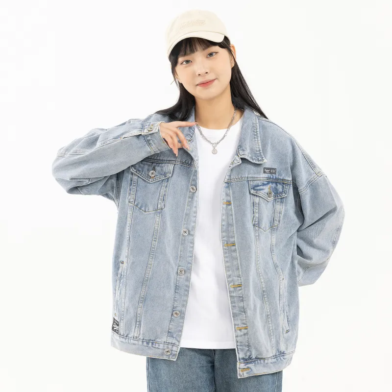 KW Denim Jackets Unisex-3