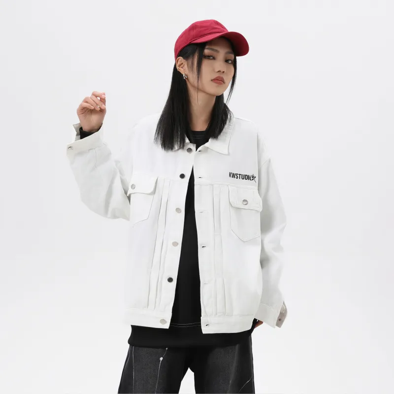 KW Denim Jackets Unisex-10