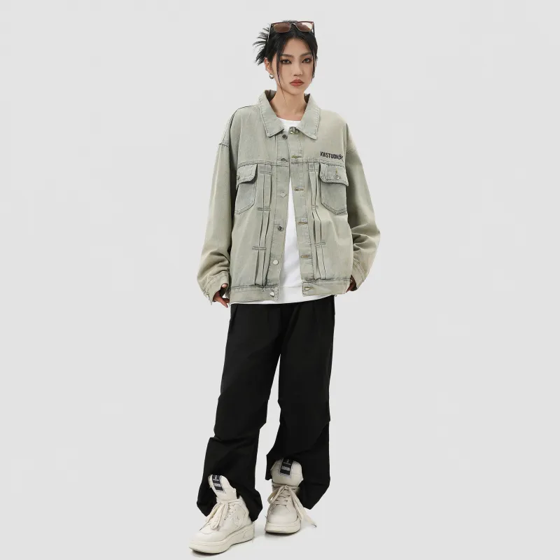 KW Denim Jackets Unisex-20