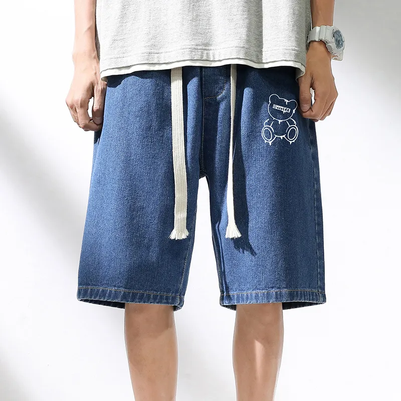 DOUBLE STAR 88 Denim Shorts Unisex-2