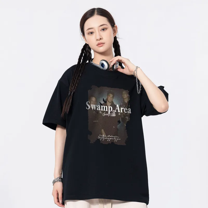 SWAMP AREA T Shirts Unisex-13