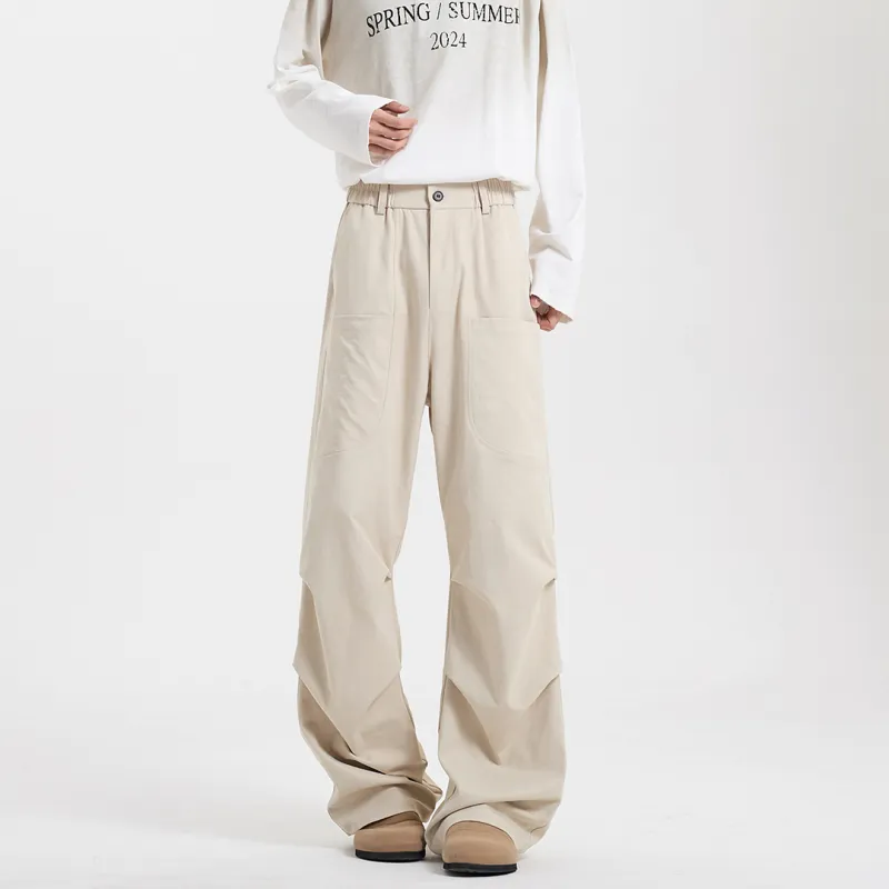 SWAMP AREA Casual Pants Unisex Black-10