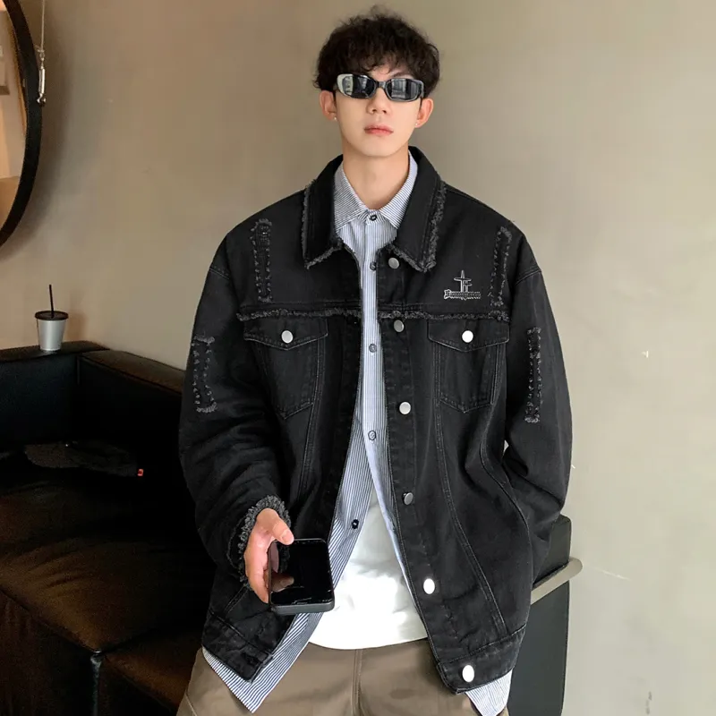 SWAMP AREA Denim Jackets Unisex-8
