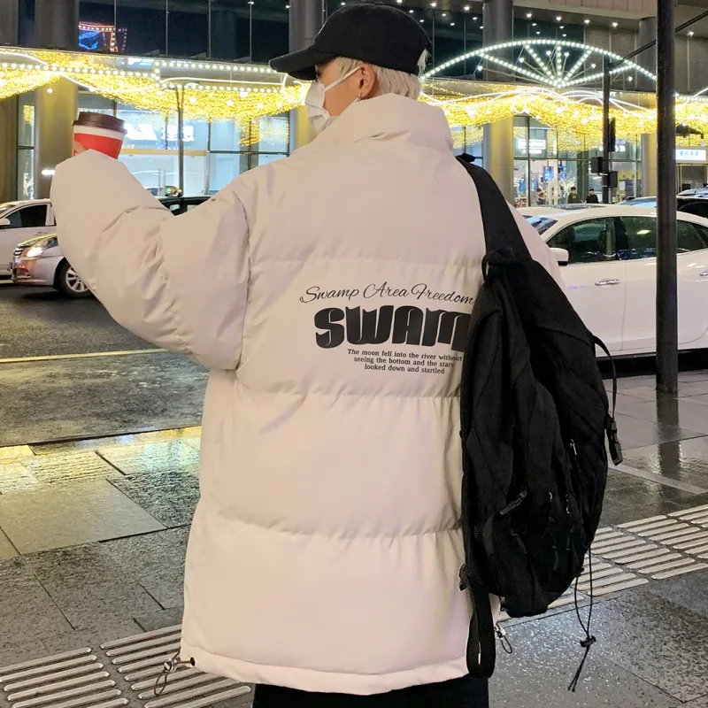 SWAMP AREA Puffer Jacket Unisex-5