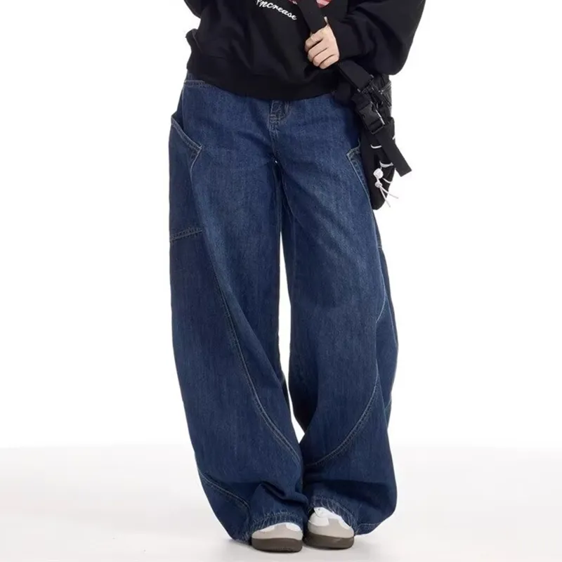 SWAMP AREA Jeans Unisex Blue-1