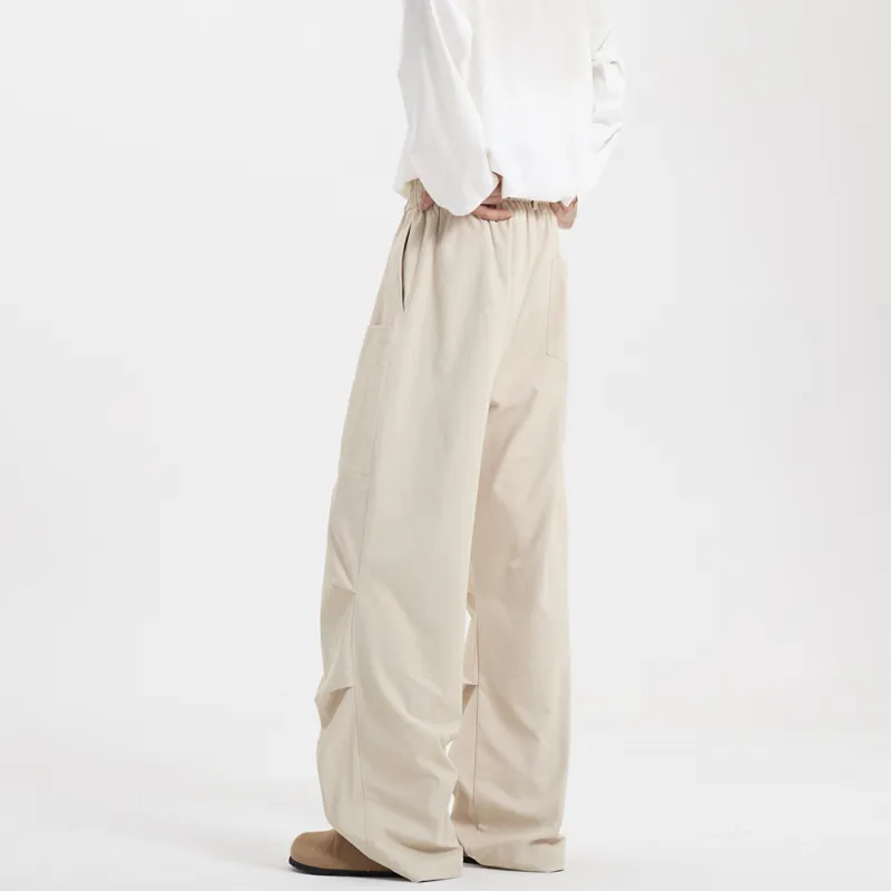 SWAMP AREA Casual Pants Unisex Black-11