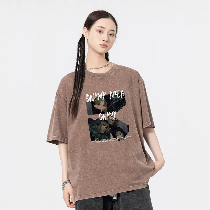 SWAMP AREA T Shirts Unisex-15