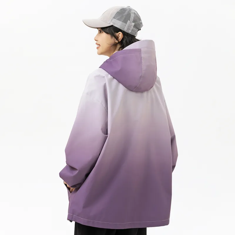 SWAMP AREA Jackets Coats Unisex Aurora Purple-4