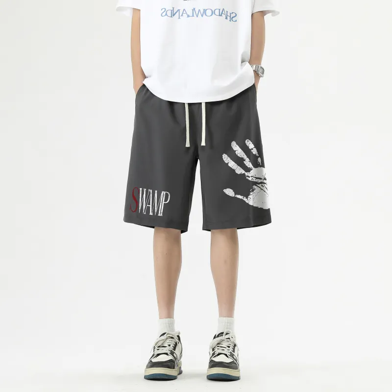 SWAMP AREA Casual Shorts Unisex-12