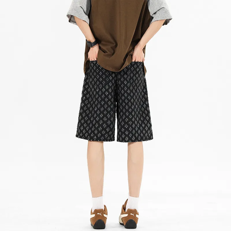 SWAMP AREA Denim Shorts Unisex-9