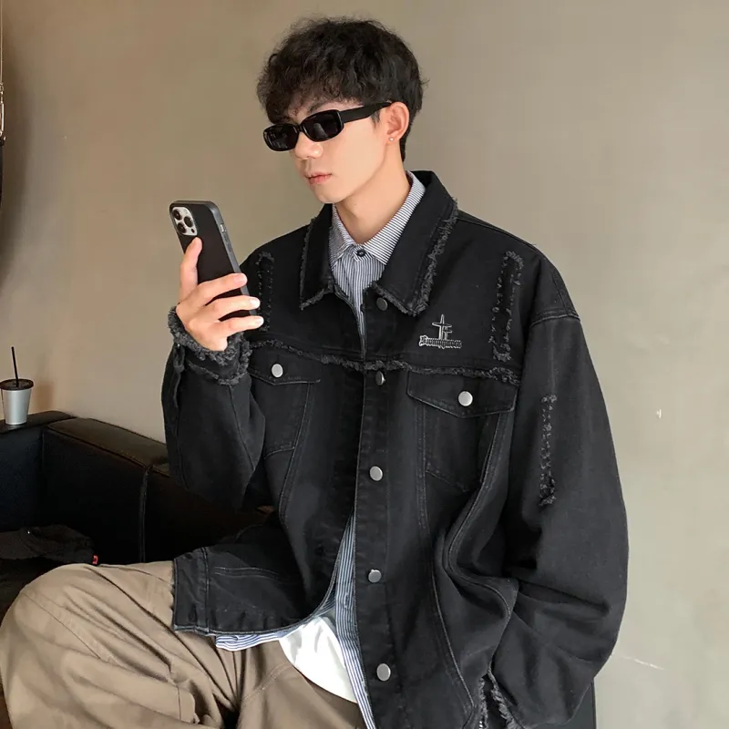 SWAMP AREA Denim Jackets Unisex-7