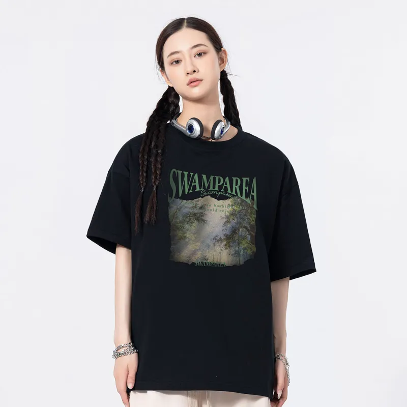 SWAMP AREA T Shirts Unisex-3