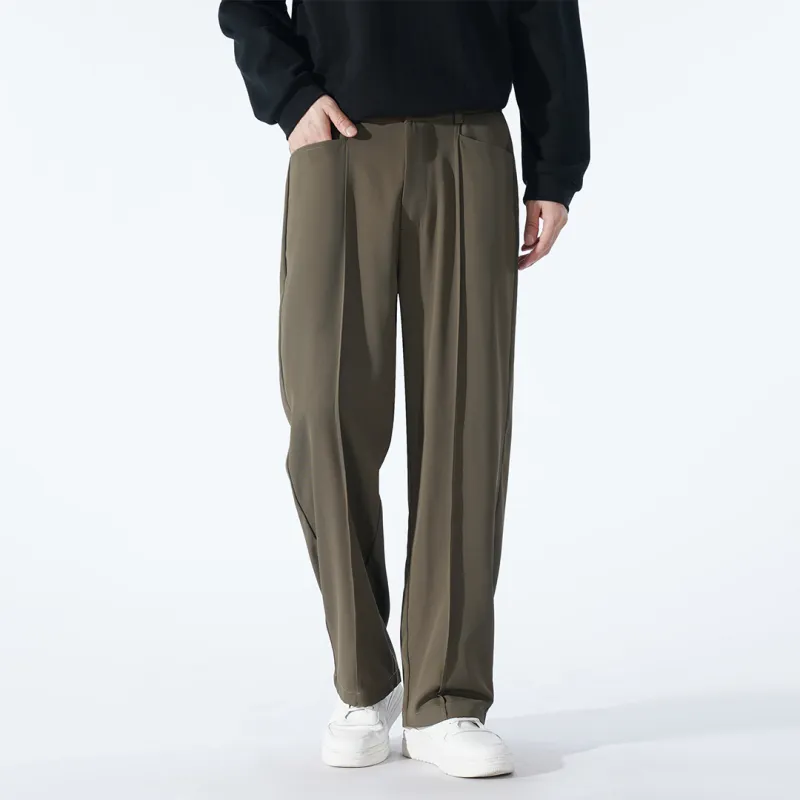 SWAMP AREA Suit Trouser Unisex Black-7