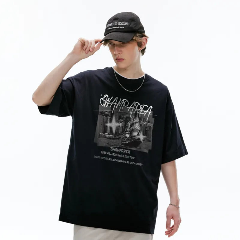 SWAMP AREA T Shirts Unisex-3