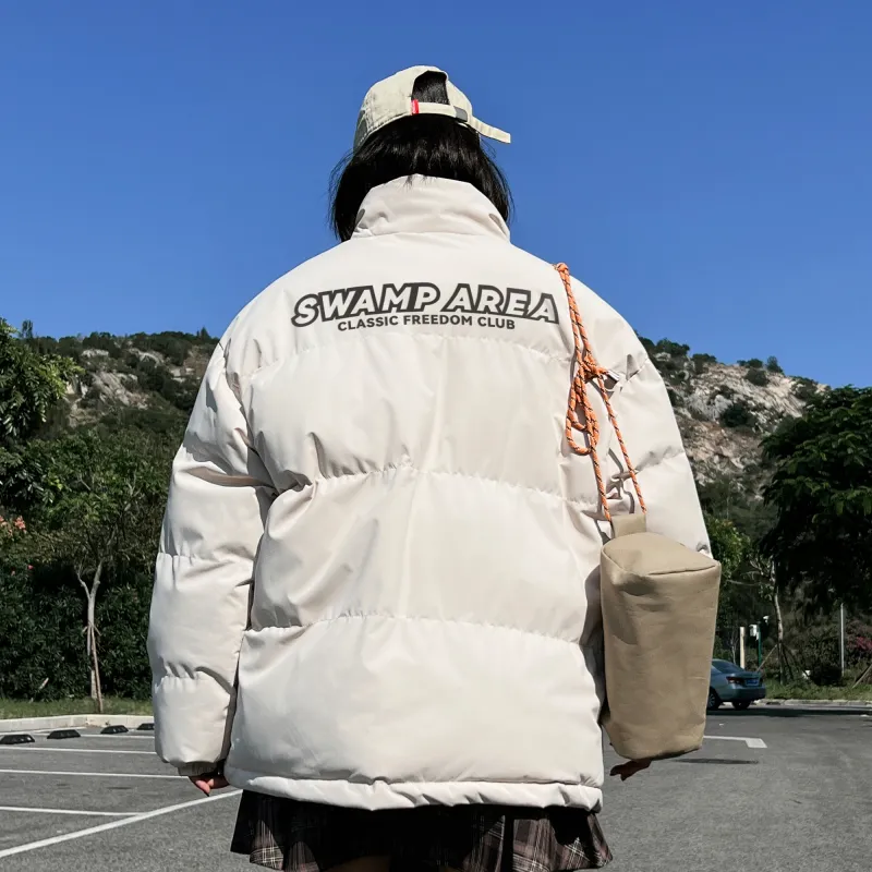 SWAMP AREA Puffer Jacket Unisex-12