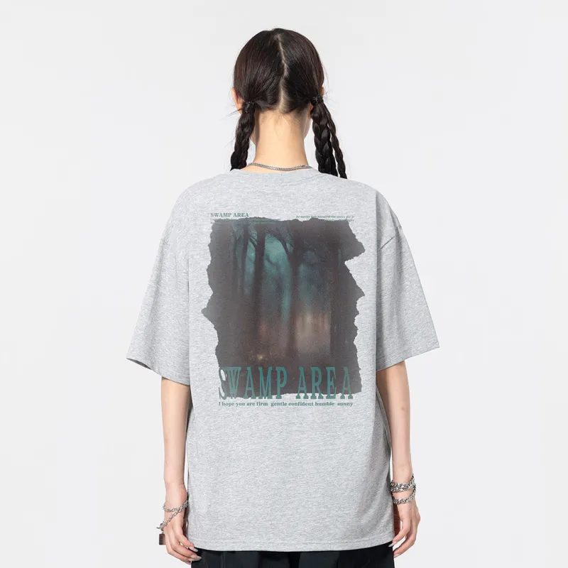 SWAMP AREA T Shirts Unisex-8