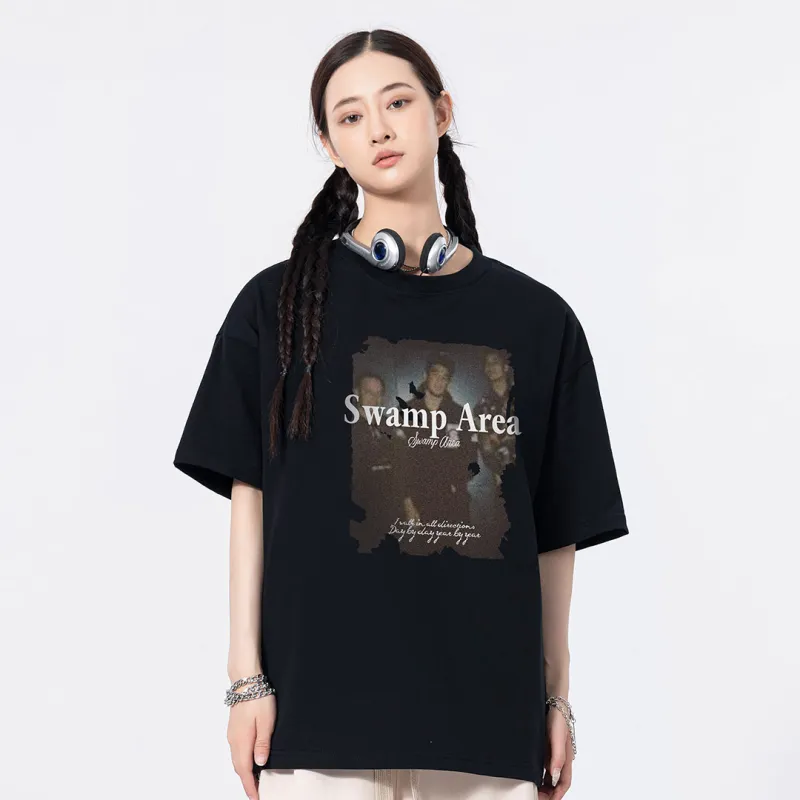 SWAMP AREA T Shirts Unisex-12