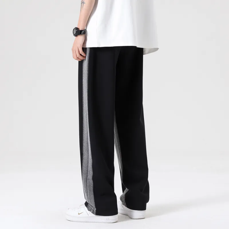 SWAMP AREA Casual Pants Unisex Black-3