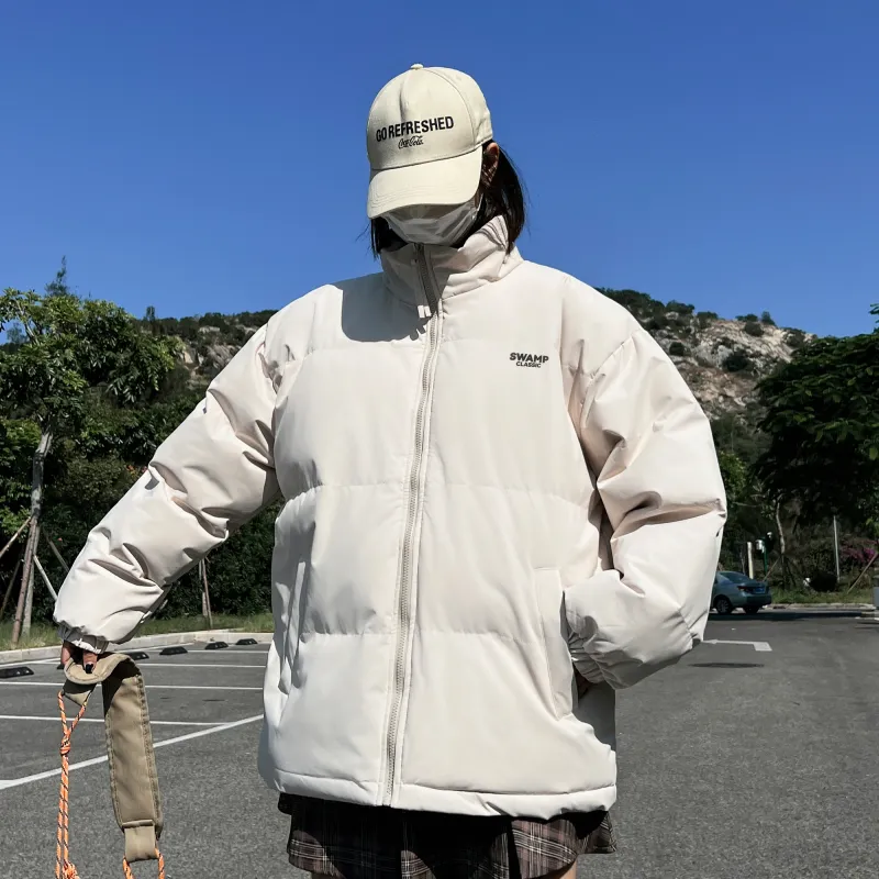 SWAMP AREA Puffer Jacket Unisex-13