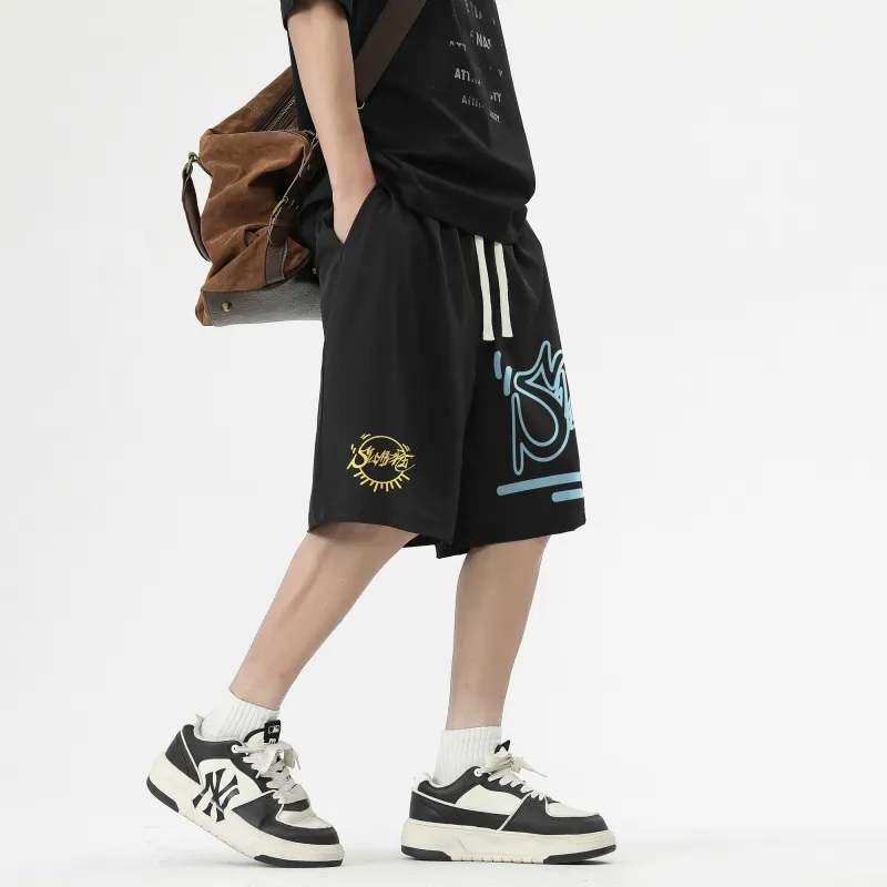SWAMP AREA Casual Shorts Unisex-4