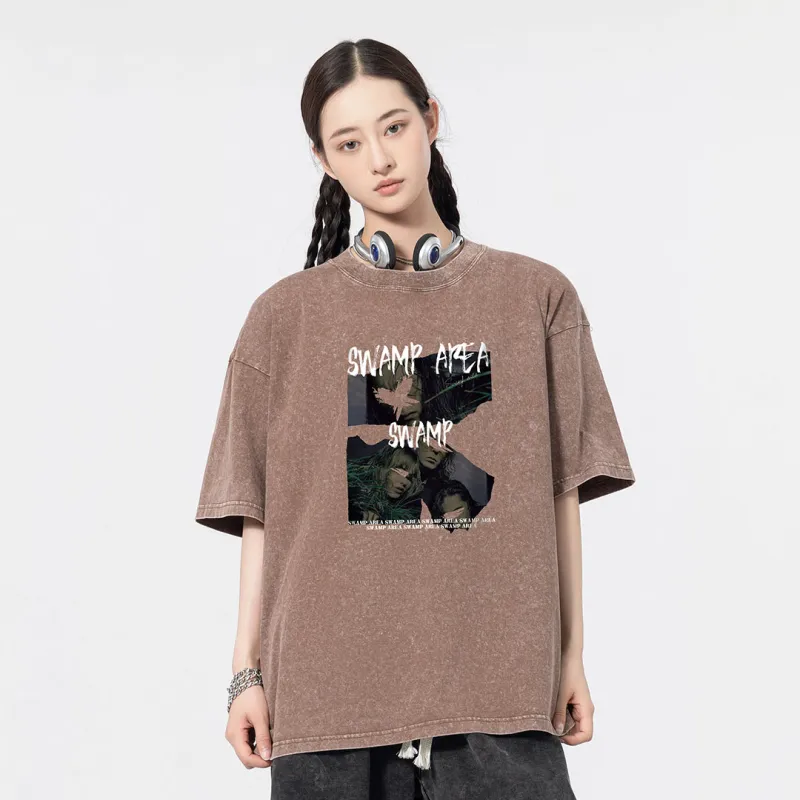 SWAMP AREA T Shirts Unisex-16