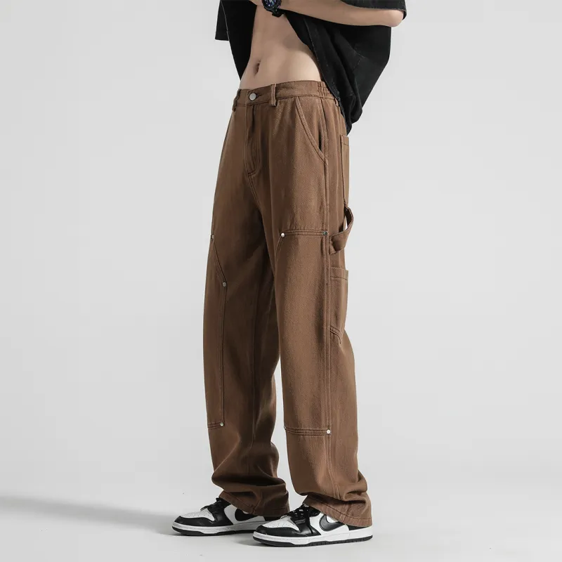 SWAMP AREA Jeans Unisex Black-9