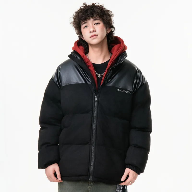 SWAMP AREA Puffer Jacket Unisex-4