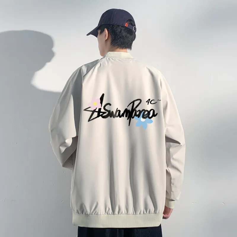 SWAMP AREA Baseball Jacket Unisex-15