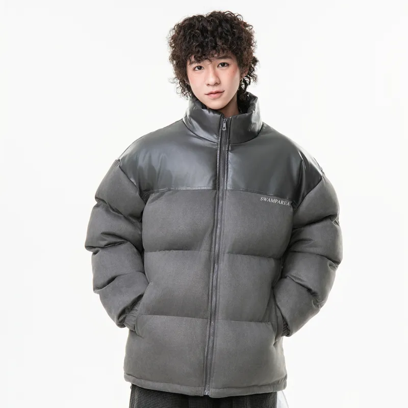 SWAMP AREA Puffer Jacket Unisex-14