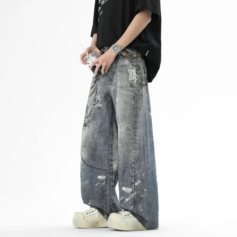 SWAMP AREA Jeans Unisex Dark Blue-3