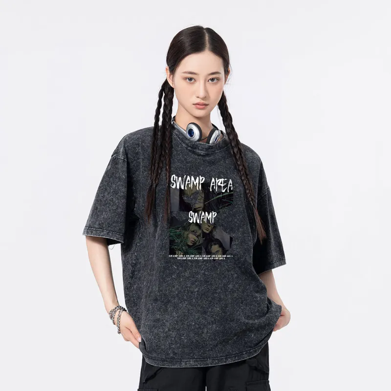 SWAMP AREA T Shirts Unisex-3
