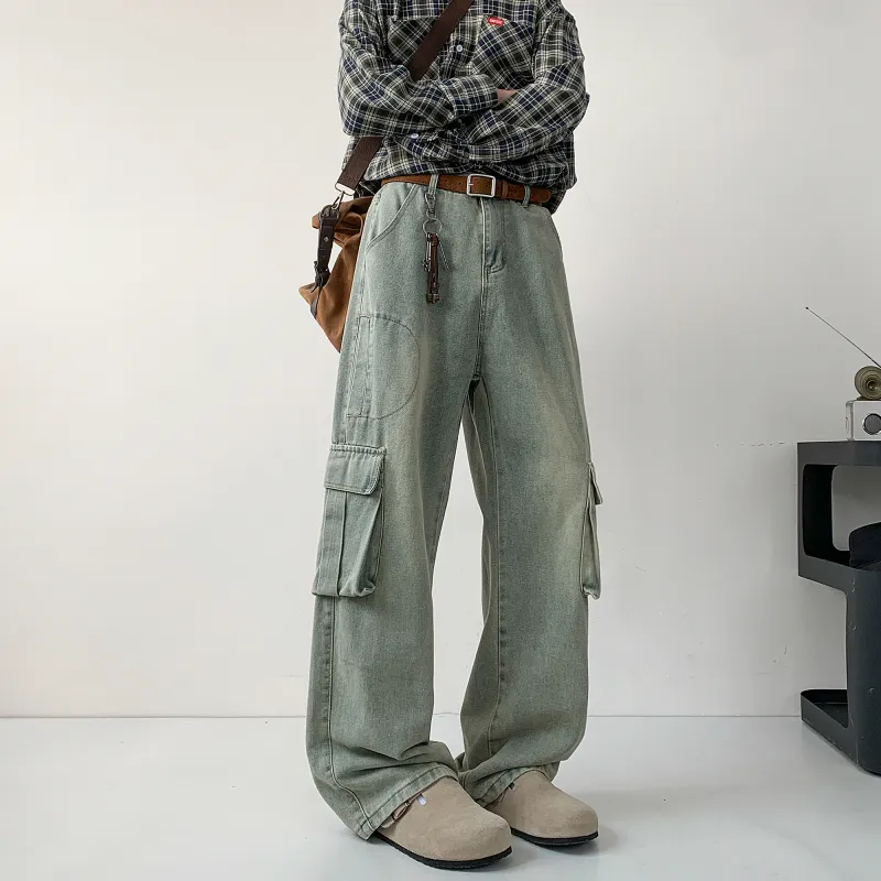 SWAMP AREA Jeans Unisex Carbon Black-13