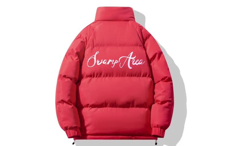 SWAMP AREA Puffer Jacket Unisex-3