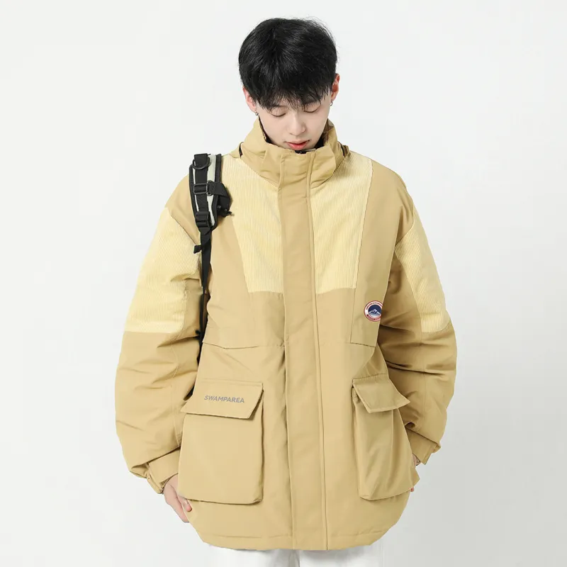 SWAMP AREA Puffer Jacket Unisex-6