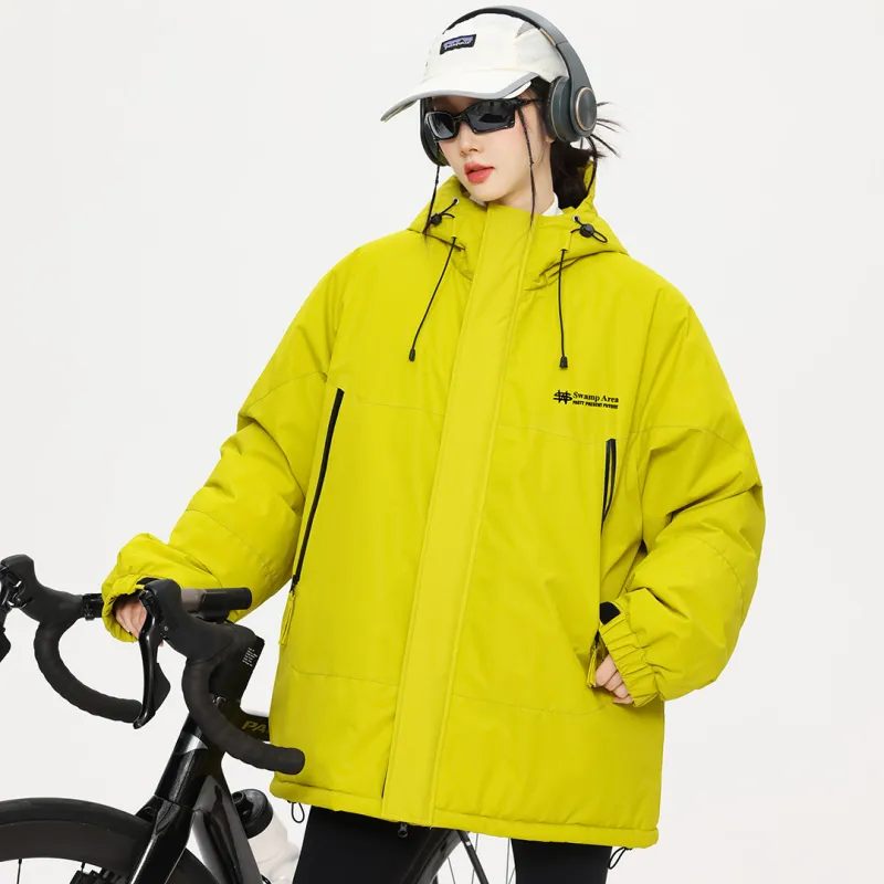 SWAMP AREA Puffer Jacket Unisex-6