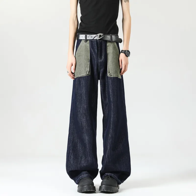 SWAMP AREA Jeans Unisex Dark Blue-2