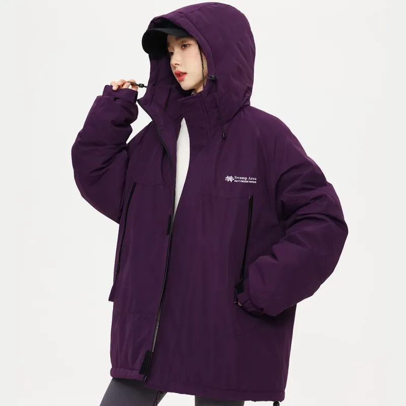 SWAMP AREA Puffer Jacket Unisex-3