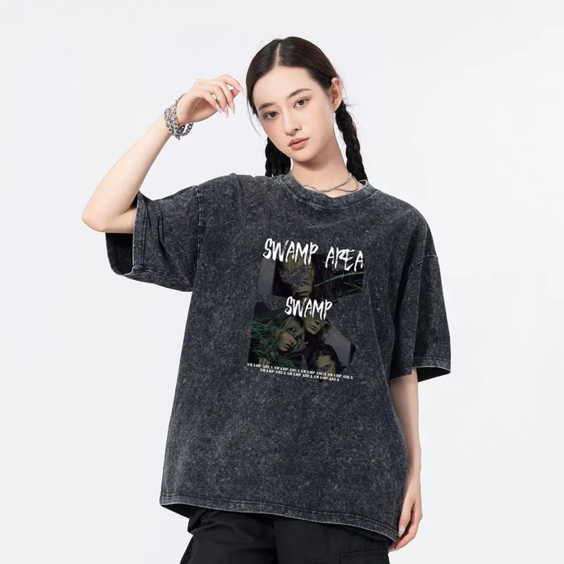 SWAMP AREA T Shirts Unisex-4