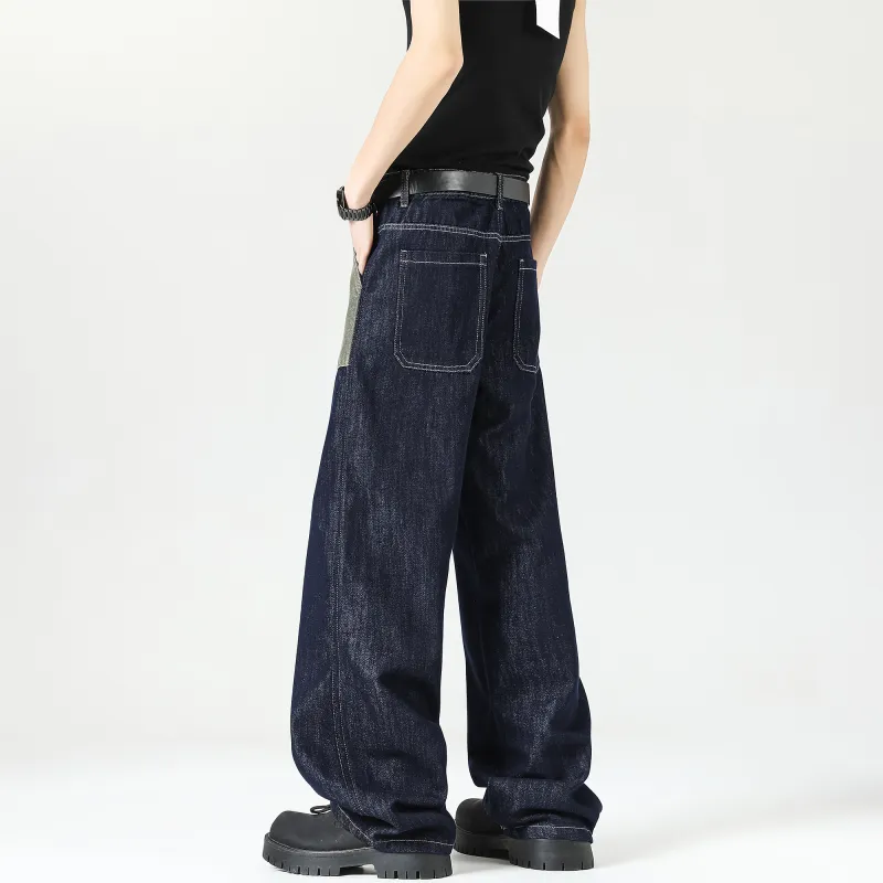SWAMP AREA Jeans Unisex Dark Blue-1