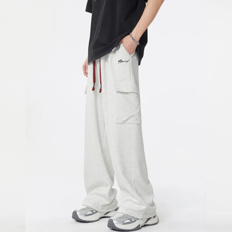 SWAMP AREA Casual Pants Unisex Black-10