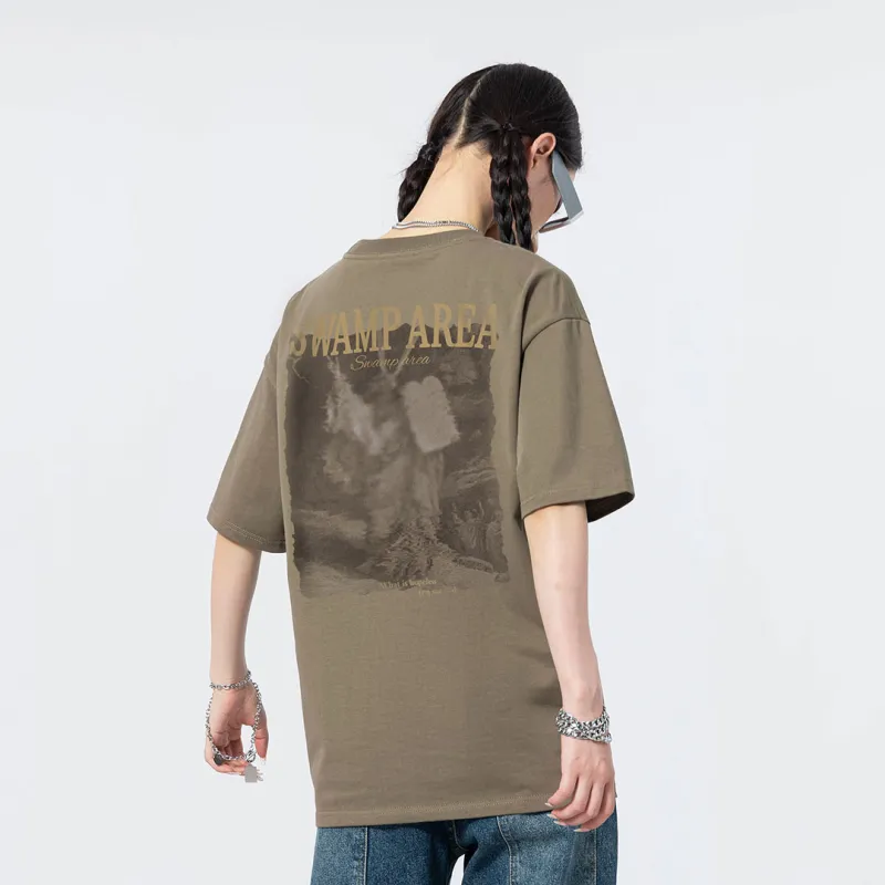 SWAMP AREA T Shirts Unisex-3