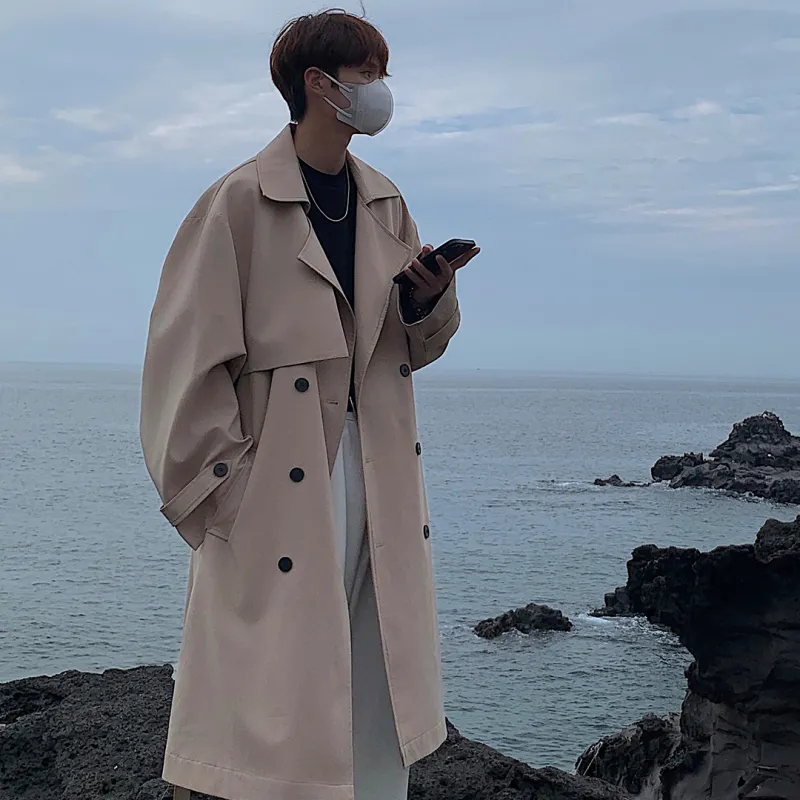 SWAMP AREA Trench Coats Unisex-8