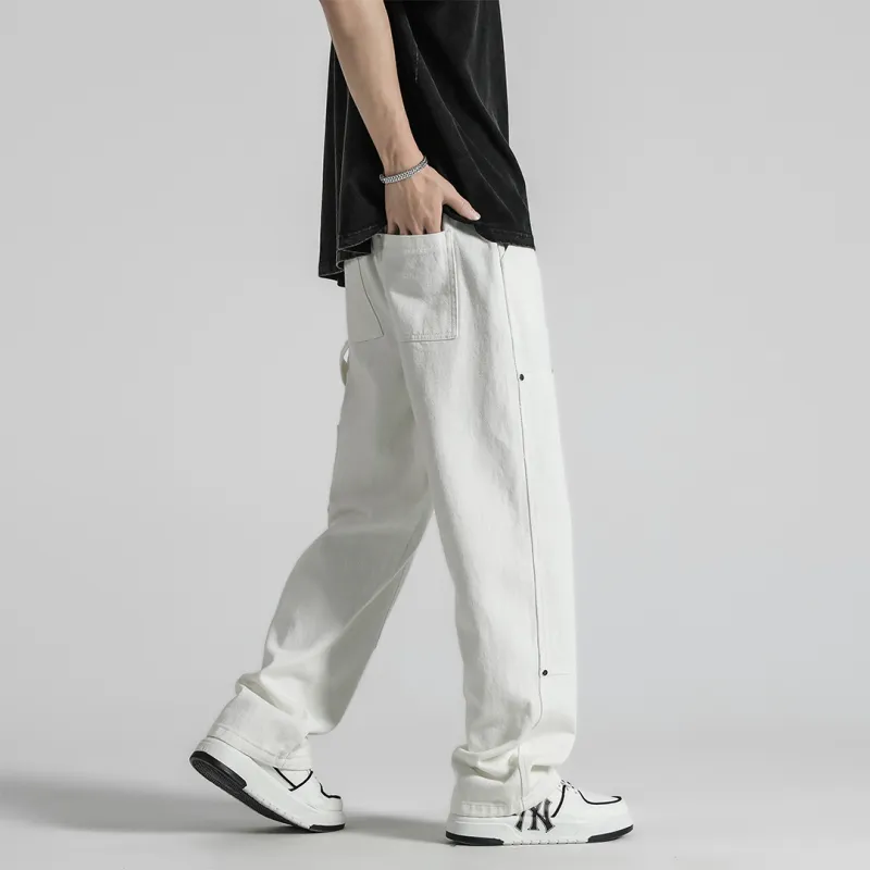 SWAMP AREA Jeans Unisex Black-6