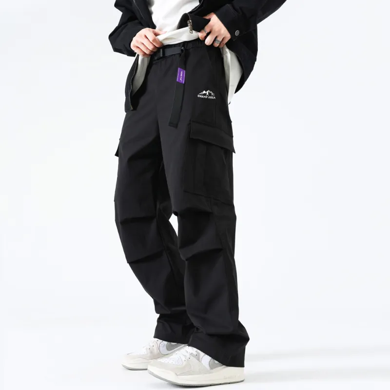 SWAMP AREA Cargo Pants Unisex-3