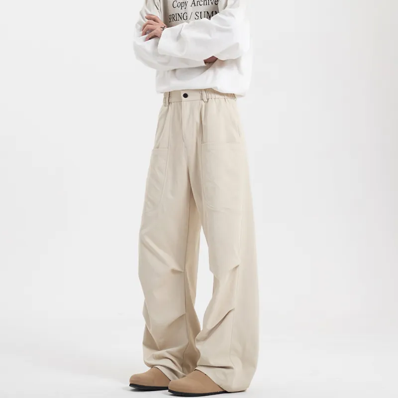 SWAMP AREA Casual Pants Unisex Black-9