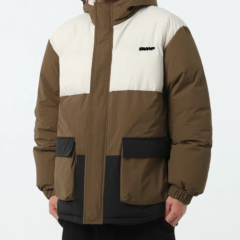 SWAMP AREA Puffer Jackets Unisex-6