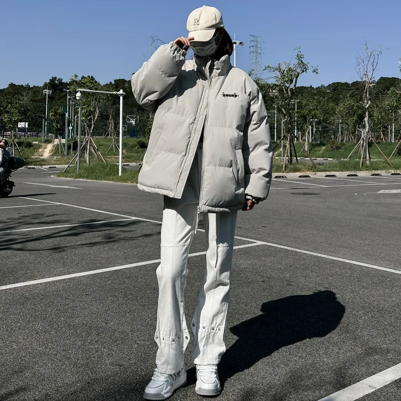 SWAMP AREA Puffer Jacket Unisex-8