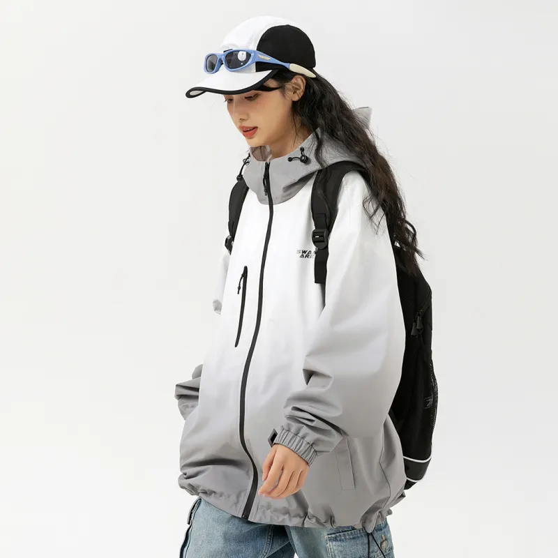 SWAMP AREA Jackets Coats Unisex Aurora Purple-17